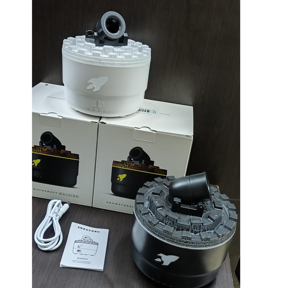 Vista 2 de Humidificador Cañon Difusor + esencia